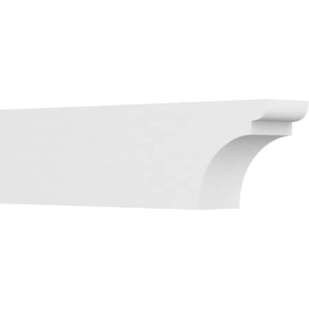 Ekena Millwork Standard Yorktown Architectural Grade PVC Rafter Tail, 6"W X 10"H X 36"L RFTP06X10X36YOR